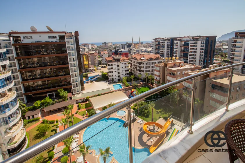 4-Bedroom Sea View Penthouse in Cikcilli, Alanya